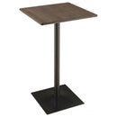Staccato - 3 Piece Square Bar Table Set - Dark Brown by HouseOfZazla