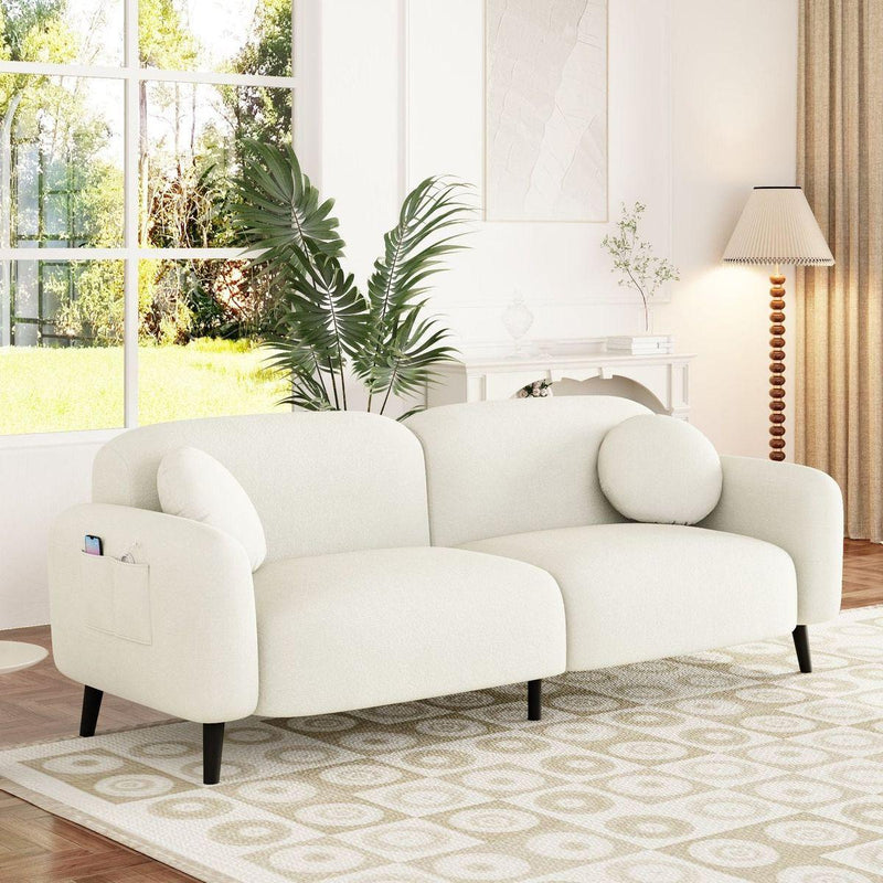83.9"Upholstered Sofa for Living Room, Bedroom, and Apartments