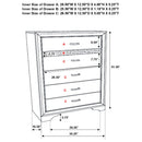 Annie - 6 Drawer Bedroom Chest by HouseOfZazla