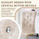 Elegant Design Alligator Skin Upholstered Dining Chairs