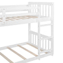 Solid Construction Bunk Bed & Ladder by HouseOfZazla