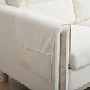 Comfortable Solid Wood Three-Seater Sofa, Soft Cushions, Durable And Long-Lasting, 79.5" Sofa Couch For Living Room by Unique Piece Furniture