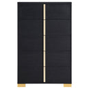 Marceline 5-drawer Bedroom Chest Black