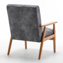 Wide Classic Mid-Century Modern Arm Chair by HouseOfZazla