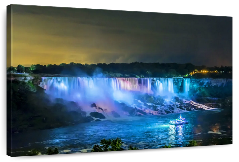 Colorful Niagara Falls Wall Art