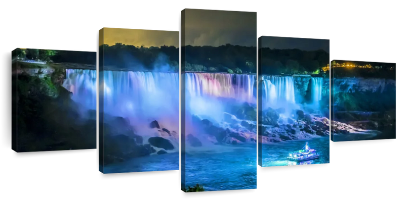 Colorful Niagara Falls Wall Art