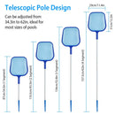 Swinging Pool Skimmer Cleaner Mesh Net Telescopic Pole by LJGDeals