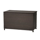 Blake - Wicker Cushion Box - Brown Multi