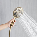 6 In. Detachable Handheld Shower Head Shower Faucet Shower System
