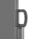 Retractable Side Awning, 71''-118'' Full Aluminum Rust-Proof Outdoor Privacy Screen by HouseOfZazla