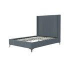 Promenade - Bed With Upholstered Headboard And Slats by HouseOfZazla