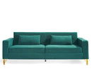 Aesthetic 3 Seater Couch With Classic Modern Appeal And Luxurious Soft Comfort by HouseOfZazla