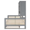 Daybed And All In One Cabinet And Shelf by HouseOfZazla