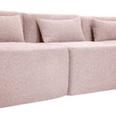 Upholstered Sofa Free Combined Sofa Couch With 2 Chaise Lounge And Five Back Pillows For Living Room by HouseOfZazla