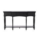 Retro Console Table With 3 Soft Close Drawers by HouseOfZazla
