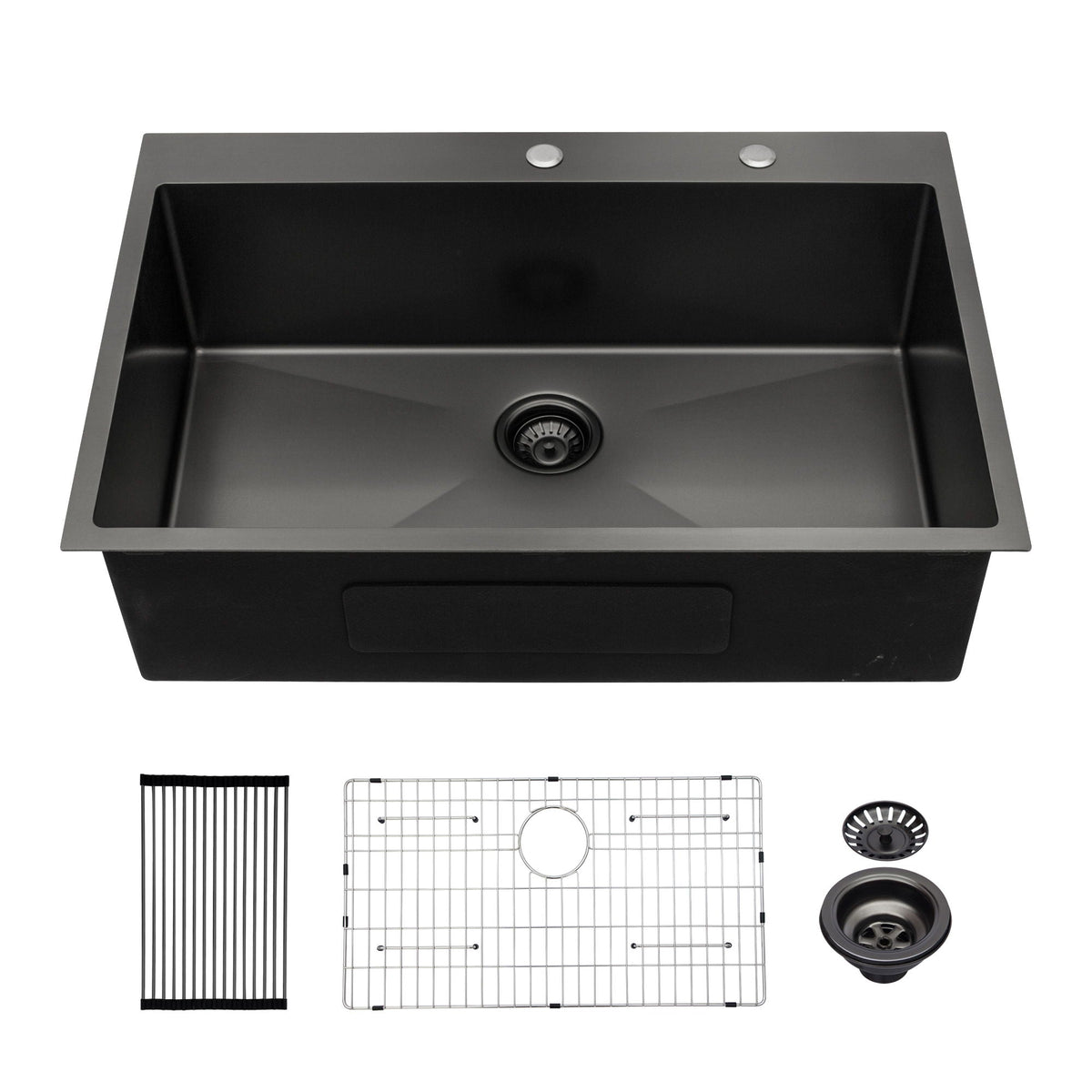 Topmount Kitchen Sink 16 Gauge, Single Bowl, photo 4 of 40