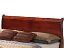 Upholstered Panel Sleigh Bed Design by Unique Piece Furniture