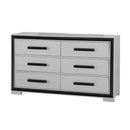 Adelaide - Dresser With Sleek Finish And Drawer Pulls by HouseOfZazla
