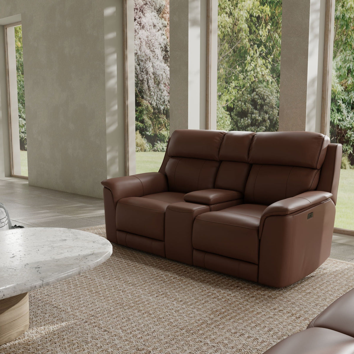 Oslo - Dual Power Reclining Loveseat With Console, photo 7 of 24