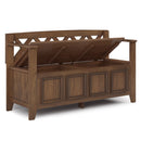 Amherst - Compact Entryway Storage Bench by Unique Piece Furniture