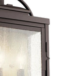 Carlson 15"H 2-Light Bronze Finish Outdoor Wall Lantern by Kichler by LampsUSA