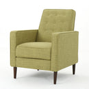 Mid-Century Modern Recliner With Button Tufted Waffle Stitch by HouseOfZazla