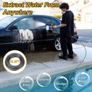 Cordless Pressure Washer With 6 In 1 Nozzle Portable Electric Power Washer High Pressure Water Sprayer 1000PSI Car Washer Cleaner with 12000mAh 21V Re