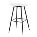 Ale - Contemporary Fixed-Height Bar Stool (Set of 2) by HouseOfZazla