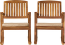 Selma Rocking Chair With Cushion (Set of 2)