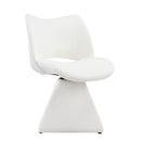Modern Swivel Dining Chair With High Back by HouseOfZazla