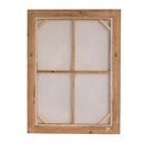 Hand-Painted Still Life Blossom Wall Art with Distressed Fir Wood Frame by HouseOfZazla