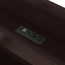Platform Bed With LED Headboard, Charging Station, Trundle And 2 Drawers