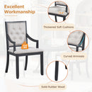 5 Piece Dining Set Extendable Round Table And 4 Chairs - Black / Oak by HouseOfZazla