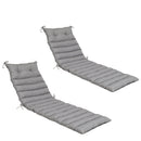 2 Piece Outdoor Chaise Lounge Chair Cushion Set by HouseOfZazla