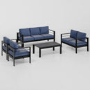 Outdoor Patio Set, All-Weather With Thick Cushions by HouseOfZazla