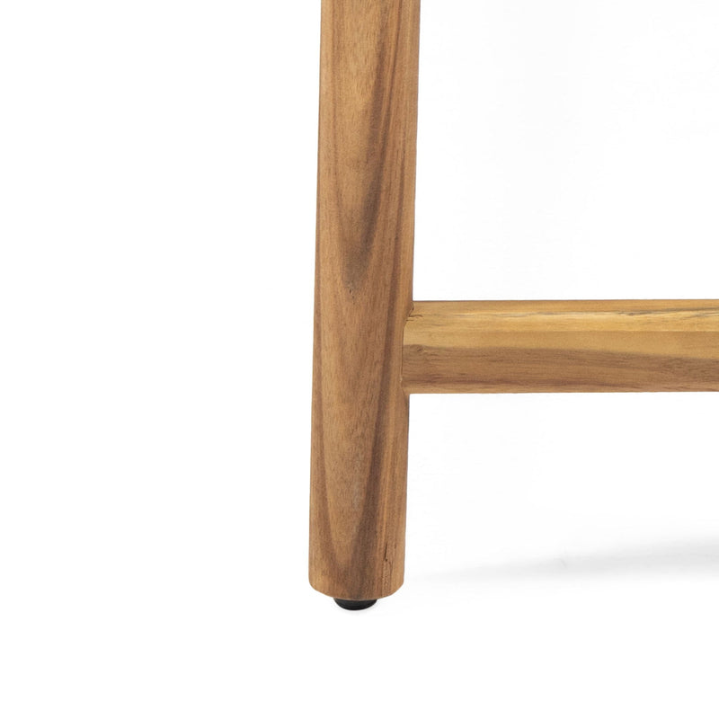 Cambria Rustic 3 Seater Bench - Teak, photo 3 of 10
