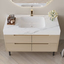 35.4" Modern Bathroom Vanity with Undermount Sink