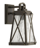 Creighton 1-Light 12"h Small Outdoor Wall-Lantern Antique Bronze Finish by Progress by LampsUSA