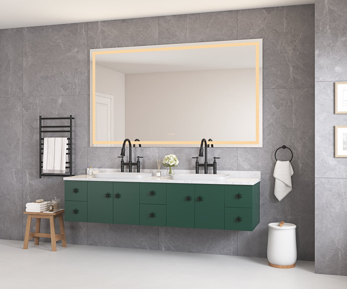 84 x 48 Inch LED Bathroom Mirror, photo 5 of 9