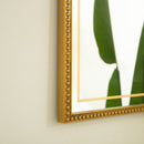 20'' Avri Mirror in Golden Beaded Retro Style