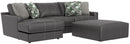 Minori - Italian Leather Sofa / Chaise And Cocktail Ottoman
