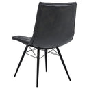 Tufted Back Dining Chairs (Set of 4) - Black by HouseOfZazla