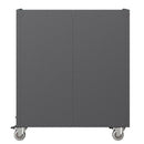 Sturdy Metal Tool Storage Cabinet With Wheels Durable Garage, Office & Home Organizer Steel by HouseOfZazla