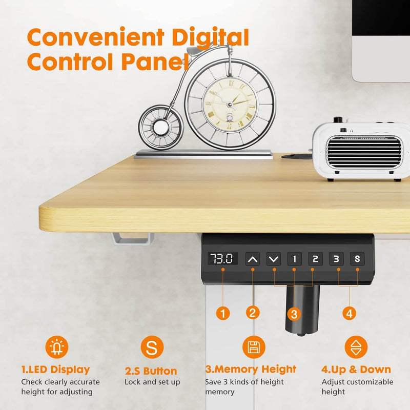 Walker Edison | Electric Height Adjustable Standing Desk