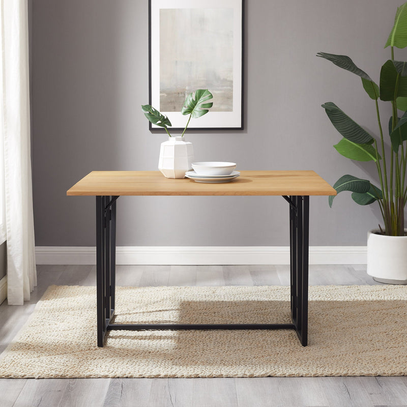 Memphis 47" Modern Drop-Leaf Dining Table