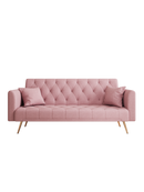 71" Convertible Double Folding Living Room Sofa Bed