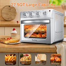 Plum Chef Air Fryer Oven 27.5QT - 6-in-1 Countertop Oven