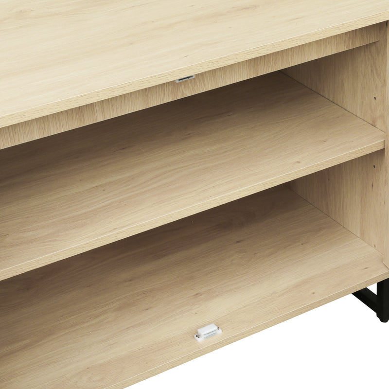 3 Door Cabinet, Sideboard Accent Cabinet, Storage Cabinet for Living Room, Hallway Entryway Kitchen