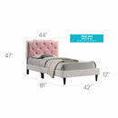 Bed (All in One Box) - Two Tone by Unique Piece Furniture