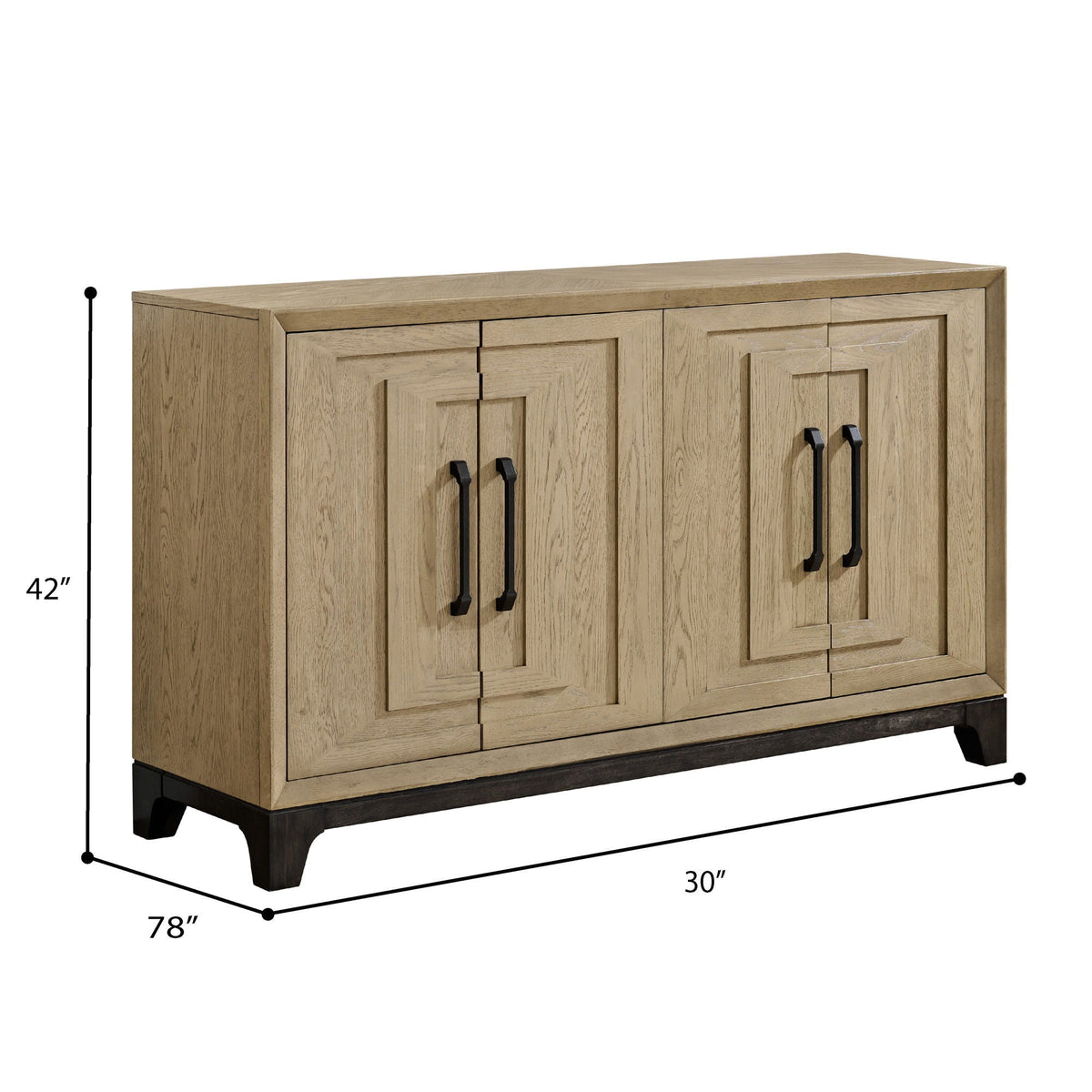 Sideboard With Ample Storage - Brown, photo 2 of 7
